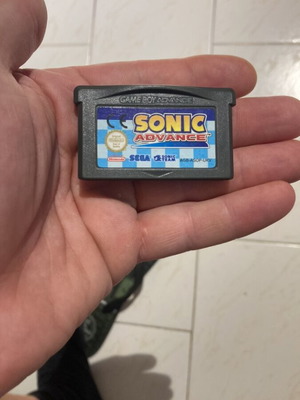 Nintendo Sonic Advance Game Boy Advance cartridge used, functional