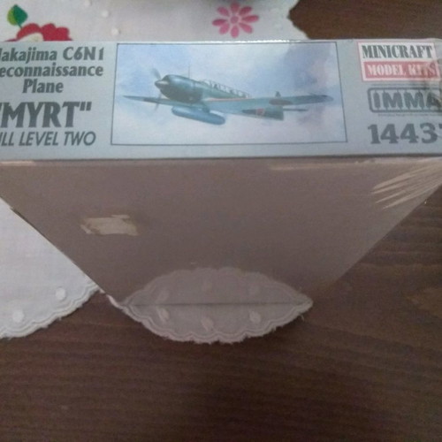 Nakajima C6N1 model airplane new, 1/144 scale