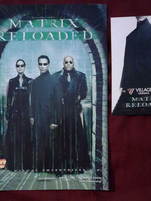 Аудиовизуално списание октомври 2003 Matrix reload