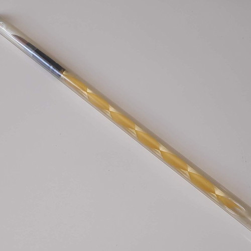 Acrylic building brush No7 yellow new
