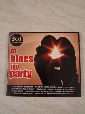 The Blues of Party 3 CD used, 44 super hits compilation