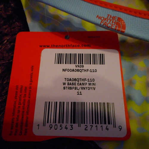 The North Face Base Camp Mini flip-flops new, size 42, colorful