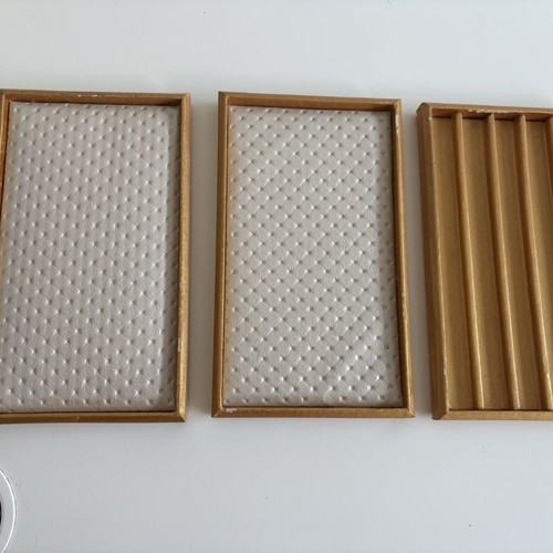 Jewelry display trays set of 3 used