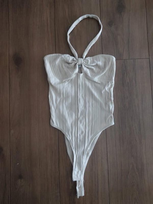 Bodysuit Zara beige like new, sizes S and M