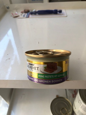 Purina Gourmet Gold πατέ με αρνί και πράσινα φασολάκια, 12x85γρ