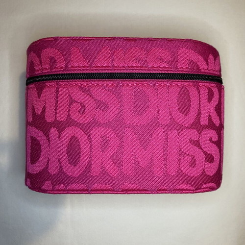 Dior Limited Edition Pouch new, black and pink
