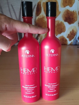Alterna Straight shampoo set 2x300ml like new