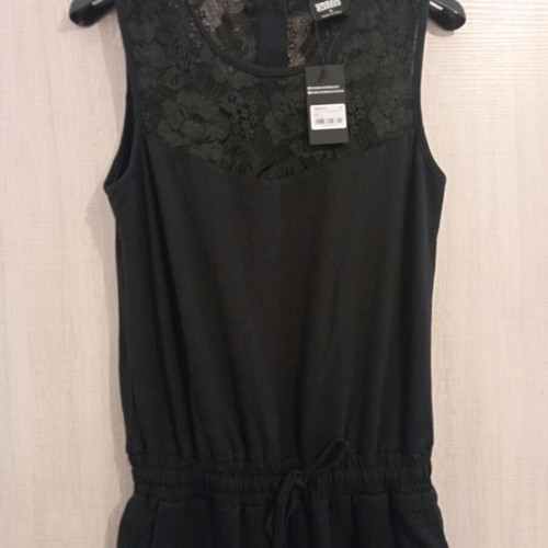 Urban Classics jumpsuit new, black, size S