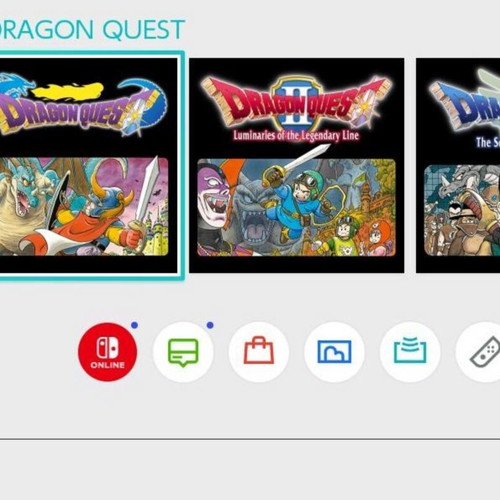 Nintendo Switch game Dragon Quest 1 2 3 like new