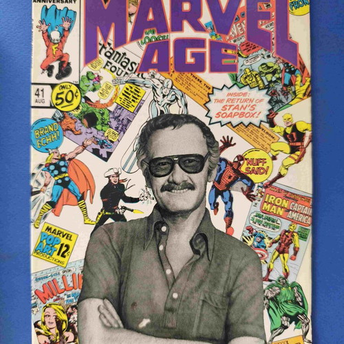 Marvel Age 41 comic used, English