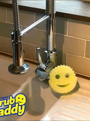 Scrub Daddy Lemon Fresh dish sponge new, yellow