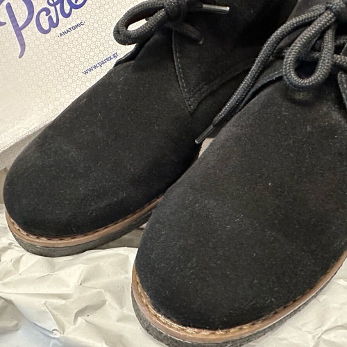 Parex suede women's ankle boots new, black, size 41