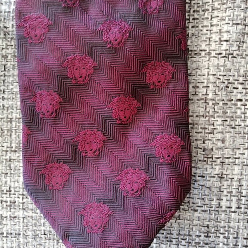 Vintage Gianni Versace tie used, silk