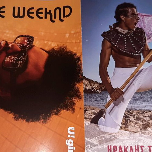 The Weeknd and Iraklis Tsouznof poster like new