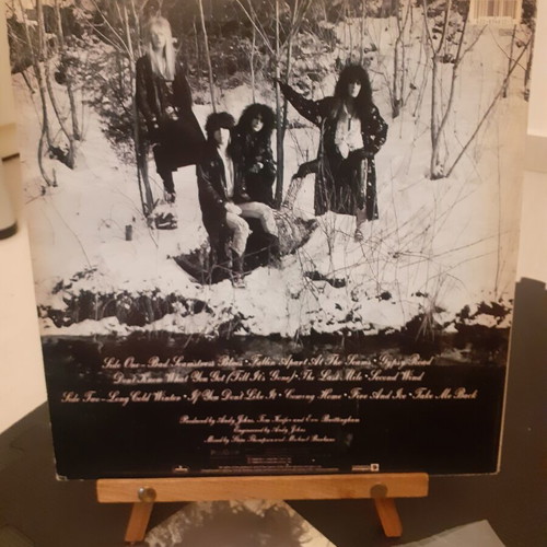 Cinderella Long Cold Winter LP album used, Greek pressing with insert