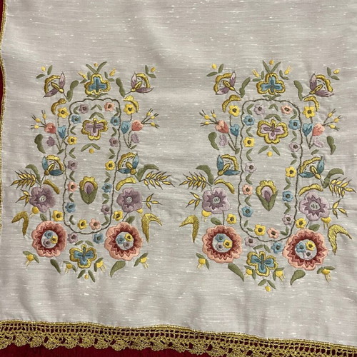 Handmade Tsevres unused 114 x 42
