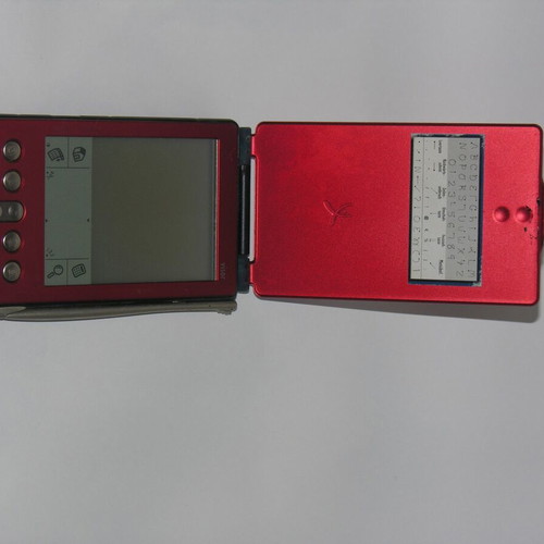 Palm Handspring Visor PDA used with accessories and software