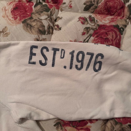 New Look cardigan with hood, like new, size M, white cotton