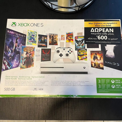 Xbox One S 500GB Καινούργιο και αχρησιμοποίητο