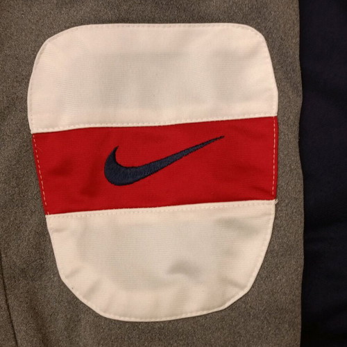 Nike retro jacket with buttons, vintage style, size M