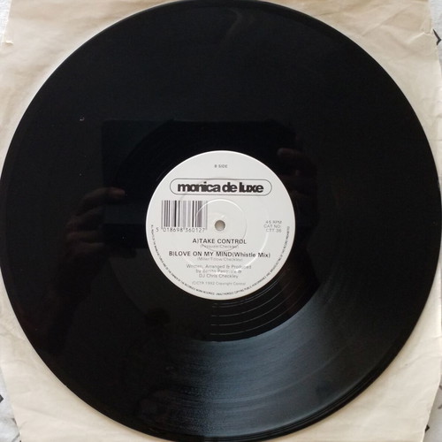Monica De Luxe Take Control vinyl record used, electronic house