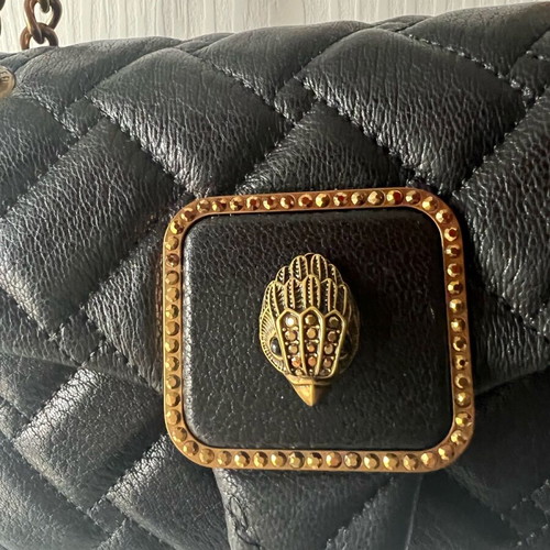 Kurt Geiger crossbody bag black leather new
