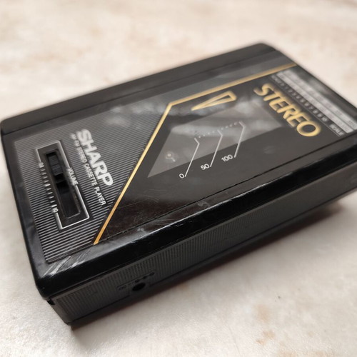 Sharp JC 126 Walkman vintage Japan AM FM stereo cassette used