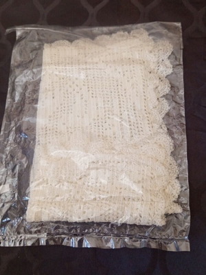 Knitted pillowcase 30x30 cm new