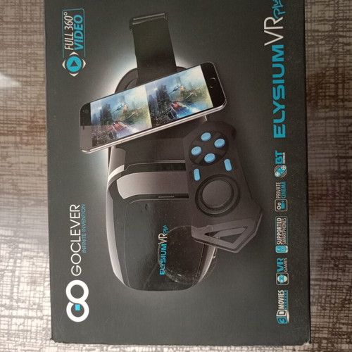 GoClever Elysium VR Plus virtual reality glasses with Bluetooth controller