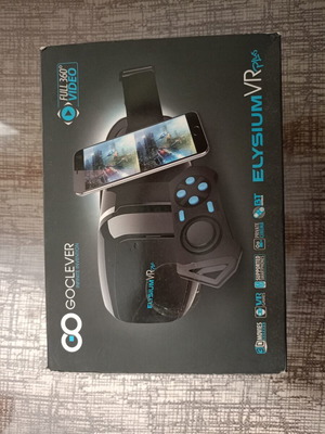 GoClever Elysium VR Plus virtual reality glasses with Bluetooth controller