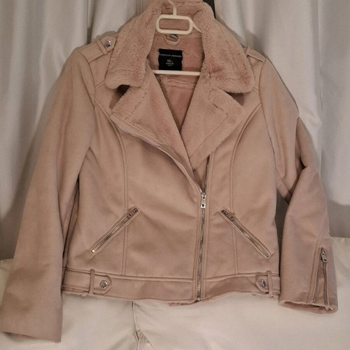 Pink jacket new, size M