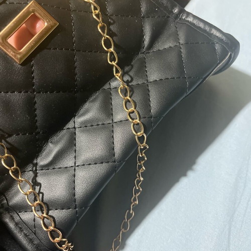 Women's shoulder bag unused black