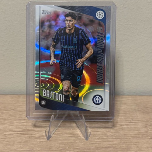 Topps UCC Flagship 2026 Alessandro Bastoni Inter silver wave new