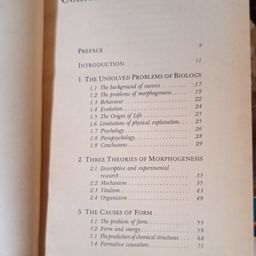 A New Science of Life book used, English