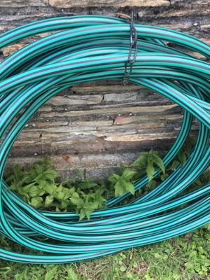 Garden hose 15 meters exceptionally preserved, 1960s