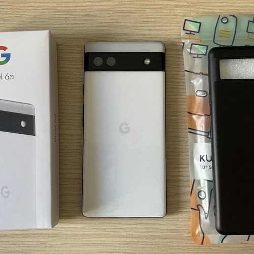 Google Pixel 6a smartphone, 128GB, white, Android