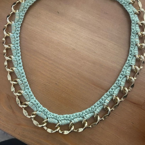 Necklace worn twice