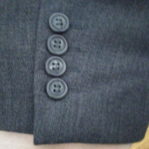 Men's winter suit set like new, black and gray, size 56, 2002