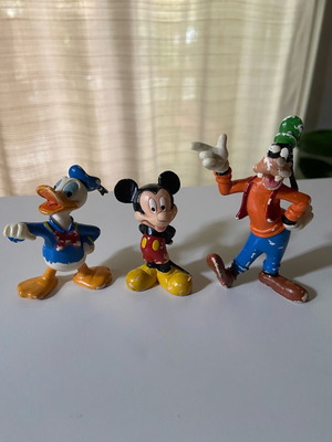 Vintage φιγούρες Disney x Bullyland μεταχειρισμένες, σετ 3 τεμαχίων