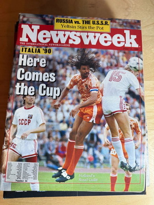 Newsweek magazines like new, pack of 26 issues 1990