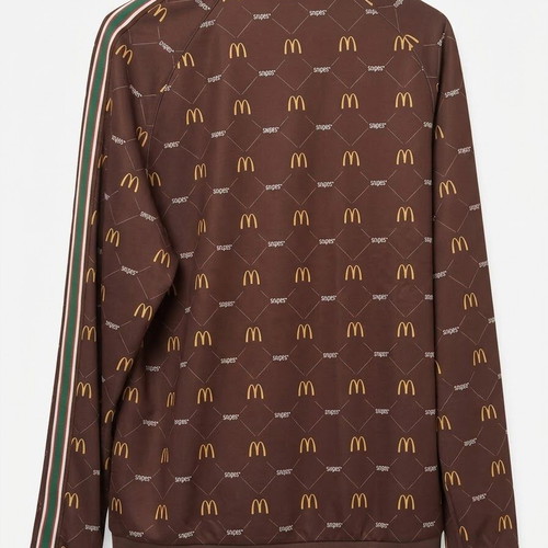 Snipes x McDonald's Sauce It Up Track Jacket, brown, XL