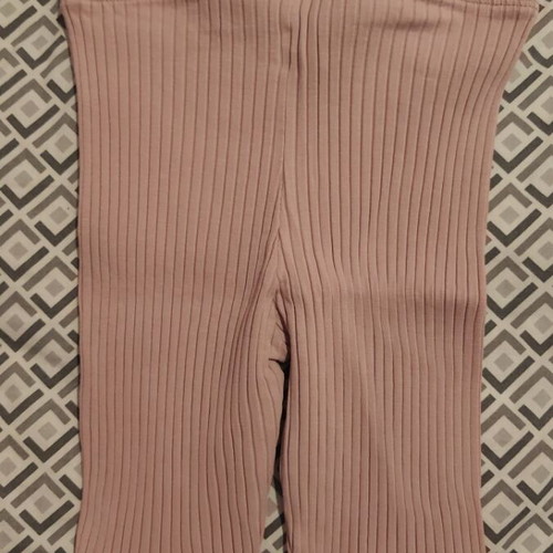 Evita summer set for girls with capri pants, white and pink