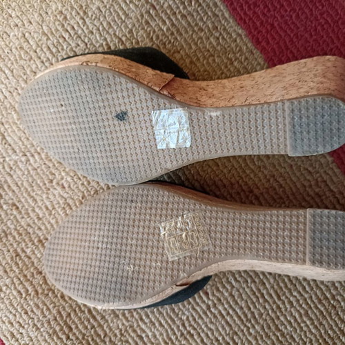 Shoes two pairs new, black platform sandals size 39