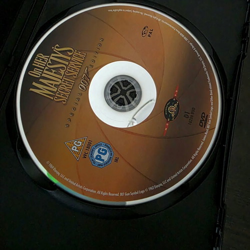 James Bond 007 On Her Majesty's Secret Service DVD Special Edition like new