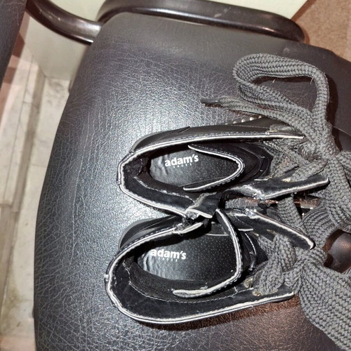 Adam's Shoes leather ankle boots size 36 used with metal details