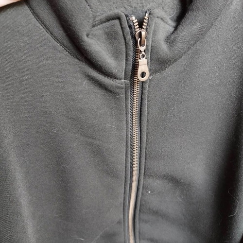 Sweatshirt jacket large khaki green like new