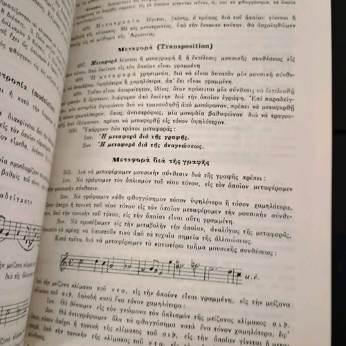 Βιβλίο Θεωρία της Μουσικής του Φιλοκτήτη Κ. Οικονομίδη σαν καινούργιο