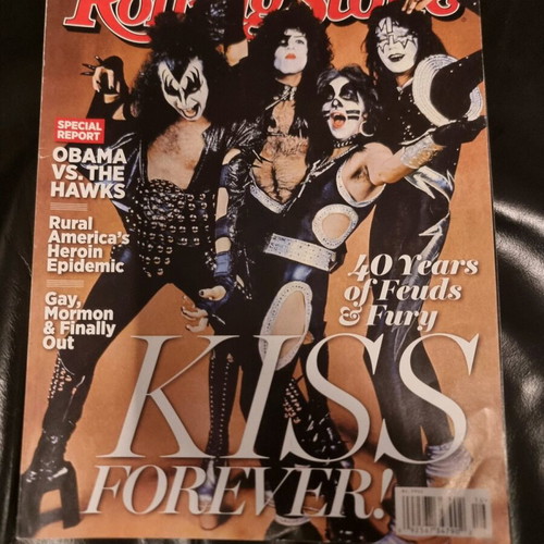 Rolling Stone magazine like new, Kiss tribute issue