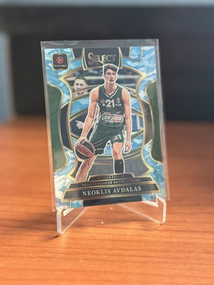 25-26 Panini EuroLeague Select Avdalas /99 Panathinaikos basketball card