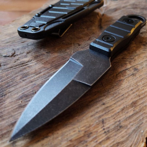 Kizlyar Yozh Wild Tactical Black Bushcraft hunting survival camping knife new